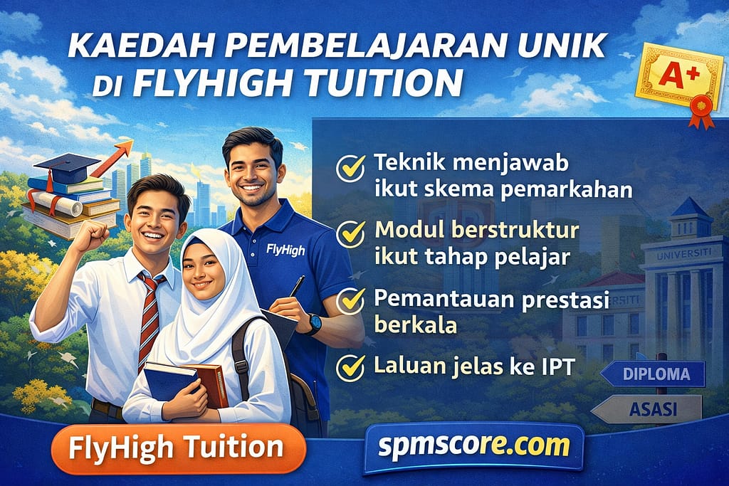 Kaedah Pembelajaran Unik di Pusat Tuition FlyHigh
