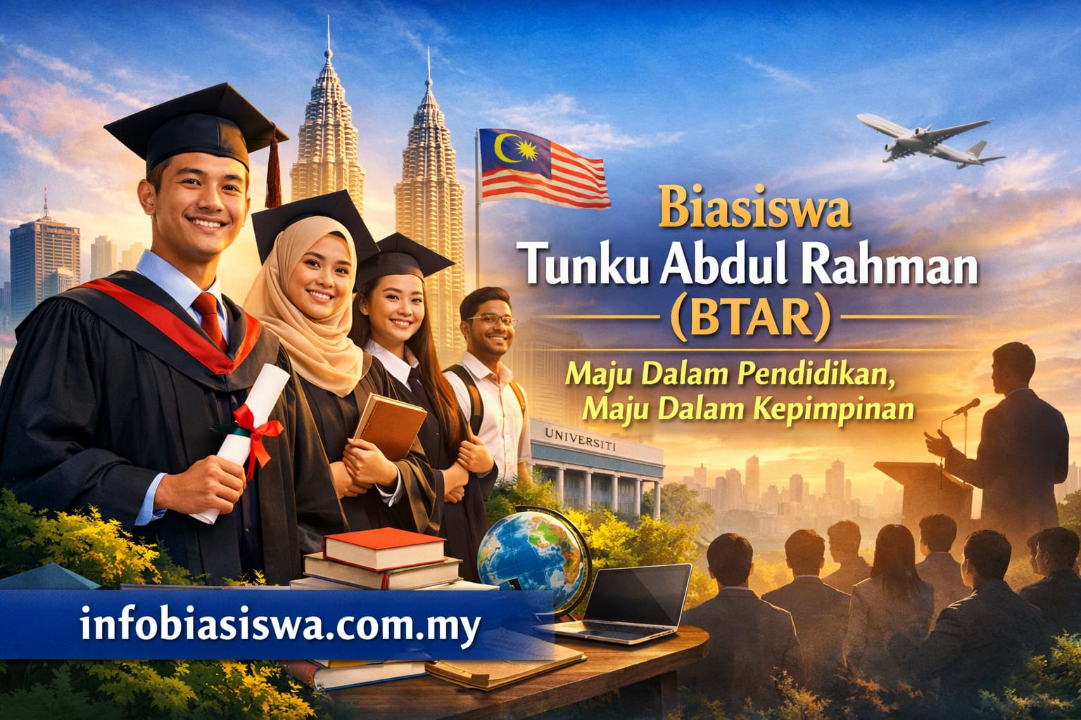 Maju dalam Pendidikan Tinggi: Biasiswa Tunku Abdul Rahman (BTAR)