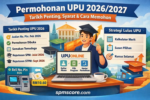 Permohonan UPU 20262027