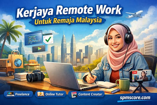 Kerjaya Remote Work Yang Sesuai Untuk Remaja Malaysia